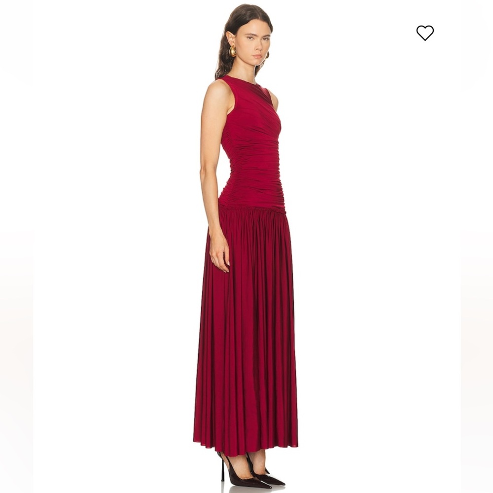 NWT SIEDRES Burgundy Maxi Dress - Picture 9 of 11